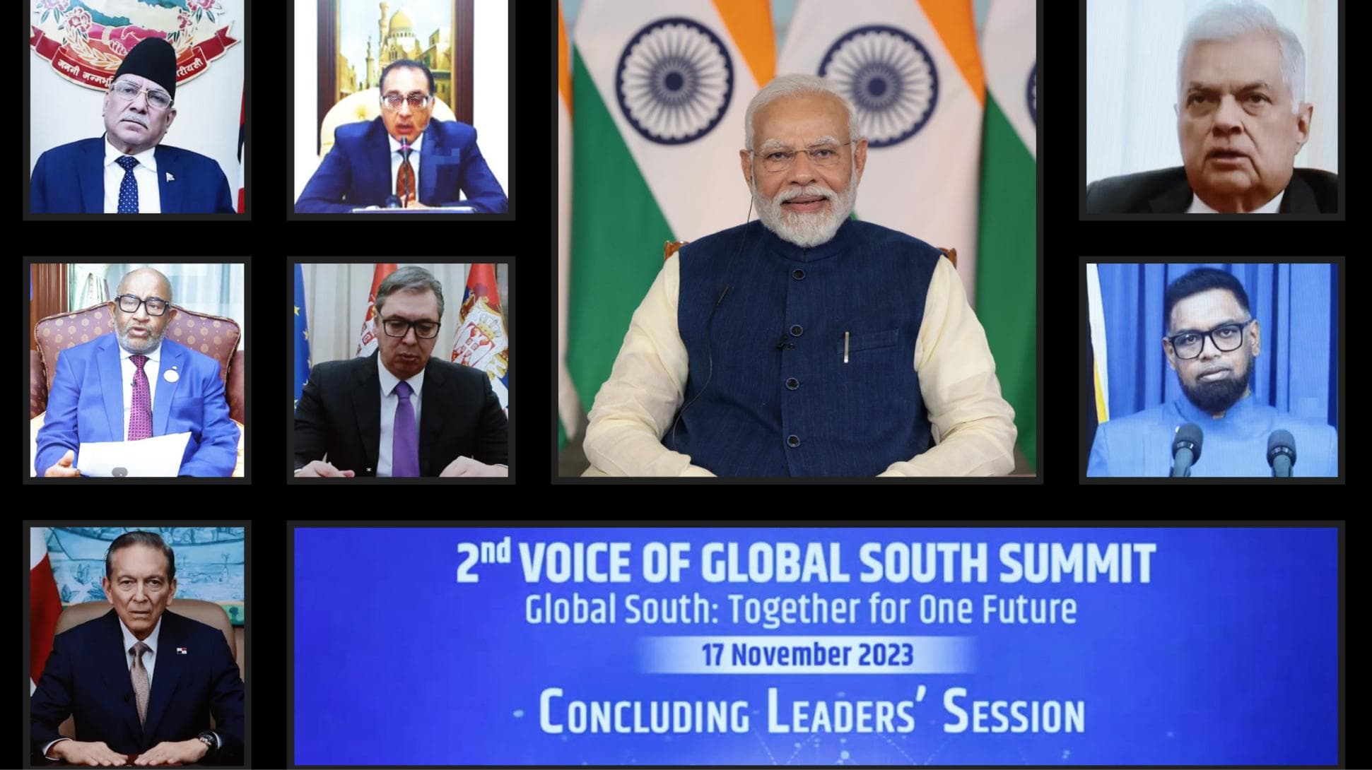 Overview of the 2nd Voice of Global South Summit 2023