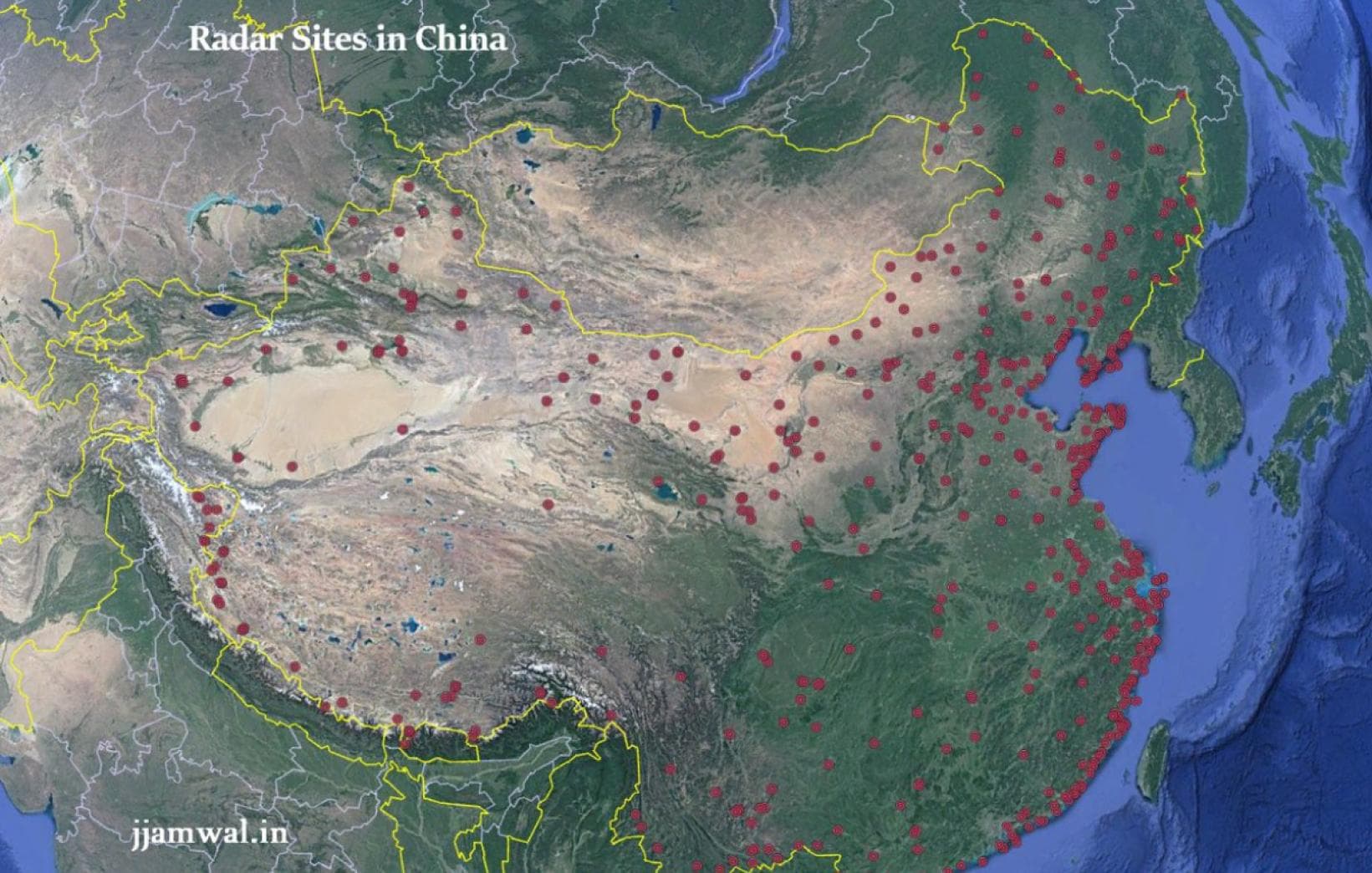 China Expands Radar Network Near Indian Border