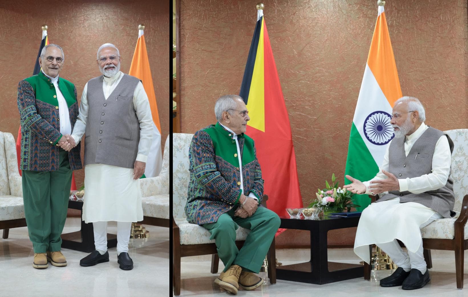 Heads of States Reinforce Delhi-Dili Bond